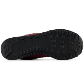 New Balance U574BGH Schuhe Burgund rot 4