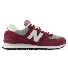 New Balance U574BGH Schuhe Burgund rot 5