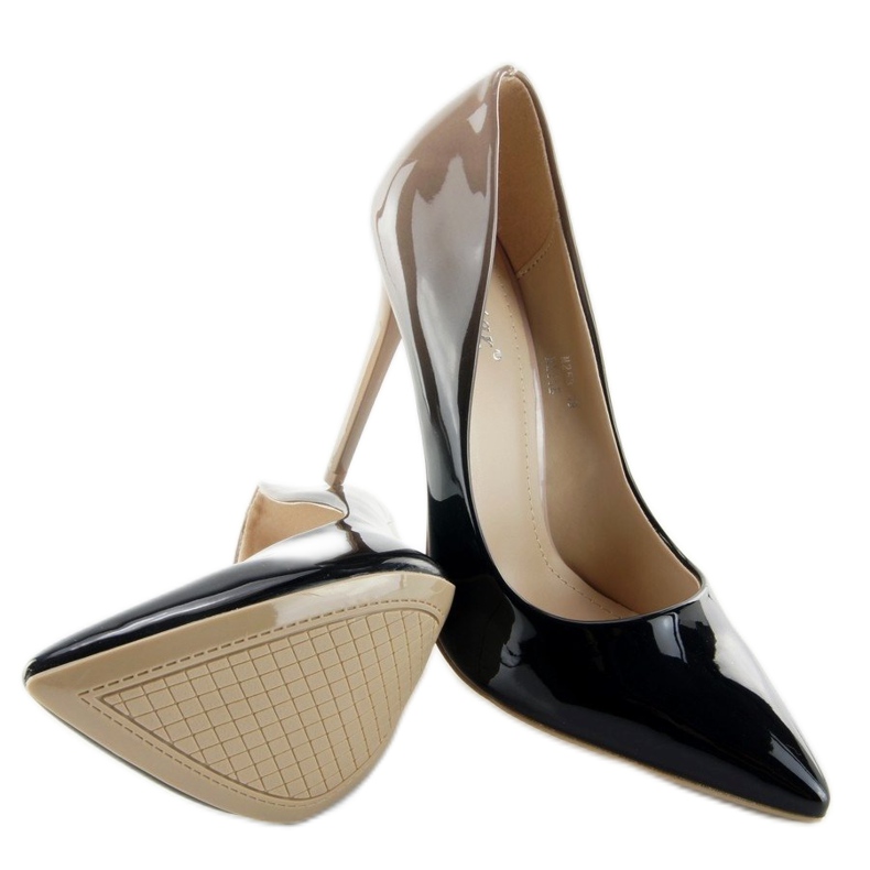 Shaded Heels ombre M253 beige schwarz braun 1