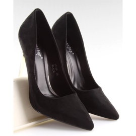 Wildleder LE-08 Schwarzgold Absatz 1