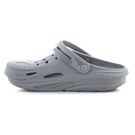 Crocs Off Grid Clog 209501-007 Flip-Flops grau 5