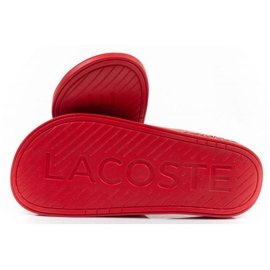 Lacoste Croco Dualiste 2017K Flip-Flops 743CMA002017K rot 4