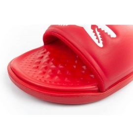 Lacoste Croco Dualiste 2017K Flip-Flops 743CMA002017K rot 5