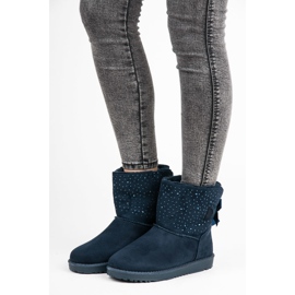 Marineblauer Mukluki 1