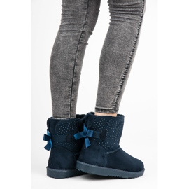 Marineblauer Mukluki 2