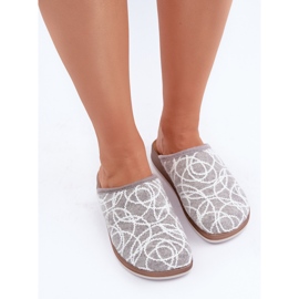 Inblu Damen Shiny Hausschuhe CT000028 Grau 4