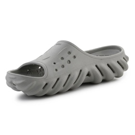 Crocs Echo Slide Elephant 208170-1LM Flip-Flops grau 3