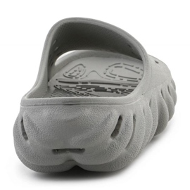 Crocs Echo Slide Elephant 208170-1LM Flip-Flops grau 5