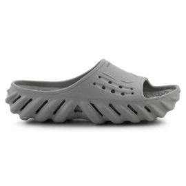 Crocs Echo Slide Elephant 208170-1LM Flip-Flops grau 6