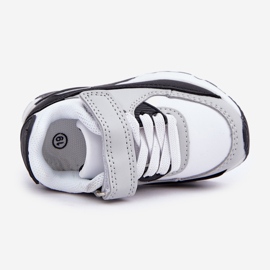 FR1 Plateau-Sportschuhe für Kinder, Weiß und Schwarz 2