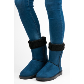 Bona Schneestiefel für damen blau 1