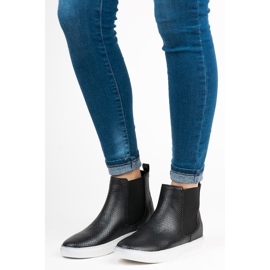 Mckeylor Hohe Turnschuhe mit Schlangenmuster schwarz 2