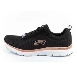 Skechers Flex Appeal 4.0 Brillant View Schuhe 149303/BKRG schwarz 1