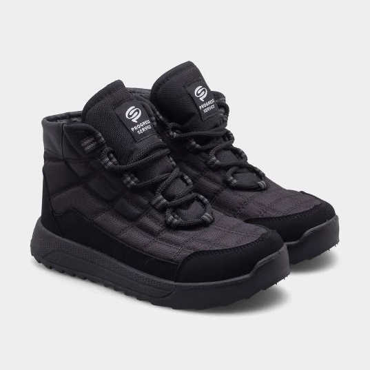 Progress Damen Winter Schneestiefel Fortschritte Progj 24-152 Schwarz 2