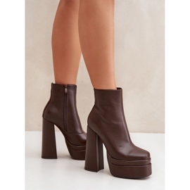 Step in style Stiefel Modell Selahra JA-26 Chocolate – Treten Sie ein mit Stil braun 1