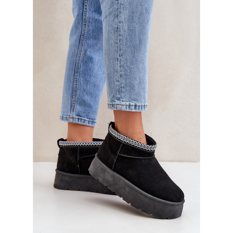 Step in style Schneestiefel Modell Heslania HY877 Schwarz – Treten Sie mit Stil ein 1