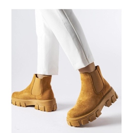 Hellbraune Damenstiefeletten Mooca - Solea 1