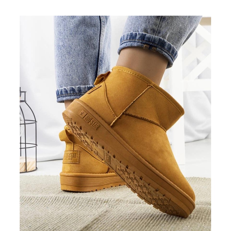 Braune Damen-Schneestiefel Big Star KK274289-802 - Solea 1