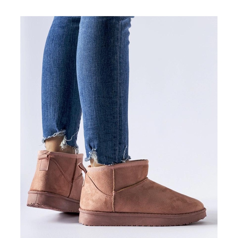 Rosa Guglielma - Solea isolierte kurze Schneestiefel 1