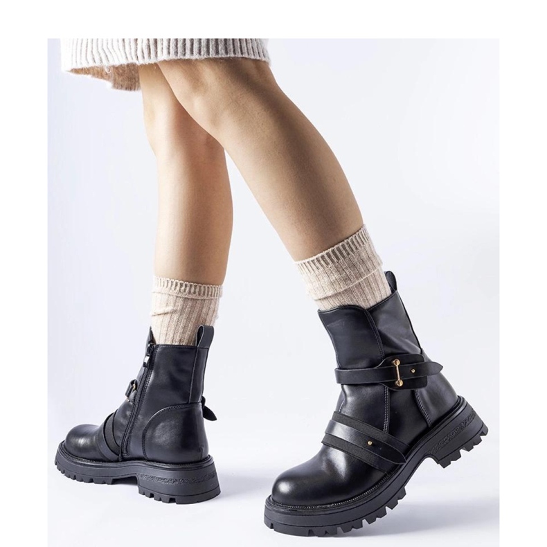 Schwarze isolierte Stiefel von Laderoute - Solea 1