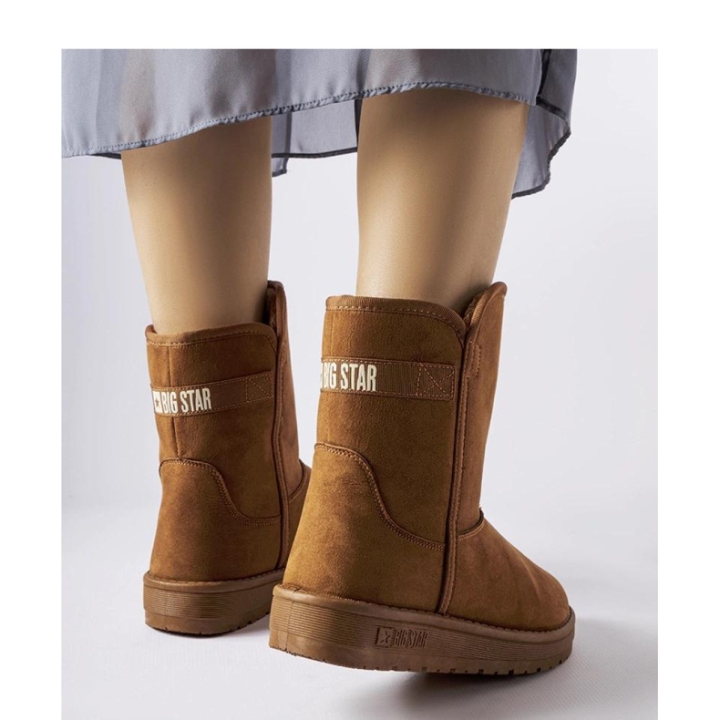 Braune Schneestiefel Big Star KK274616 - Solea 1