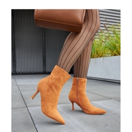 Guimond warme braune Stiefeletten mit niedrigem Absatz - Solea 1