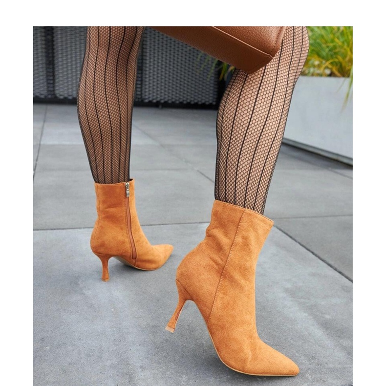 Guimond warme braune Stiefeletten mit niedrigem Absatz - Solea 2