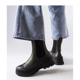 Grüne Plateaustiefel von Bellucci - Solea 1