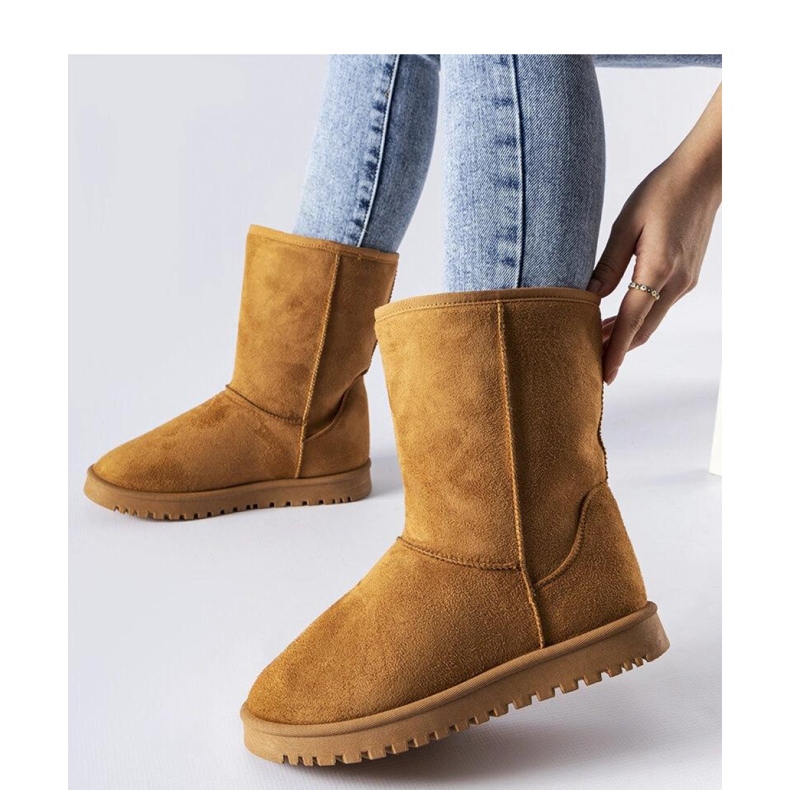 Braune isolierte klassische Schneestiefel Ireneo - Solea 1