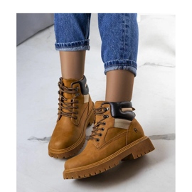 Braune isolierte Wanderstiefel von Nadel - Solea 1