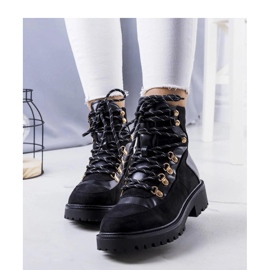 Schwarze isolierte Arbeitsstiefel, Leneo - Solea 1