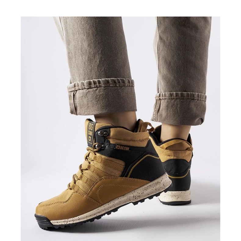 Braune Big Star Stiefel KK274609 1