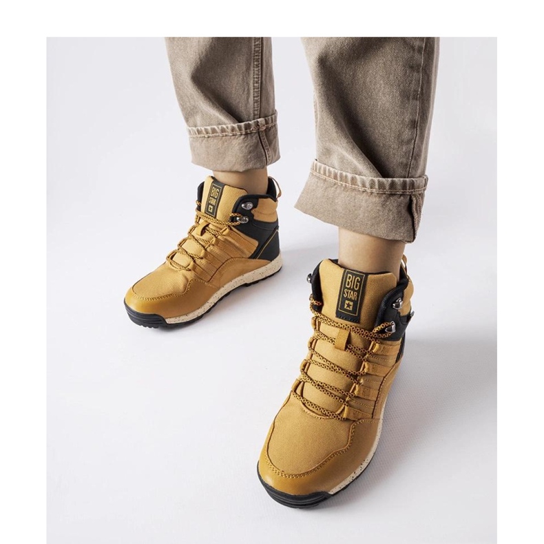 Braune Big Star Stiefel KK274609 2