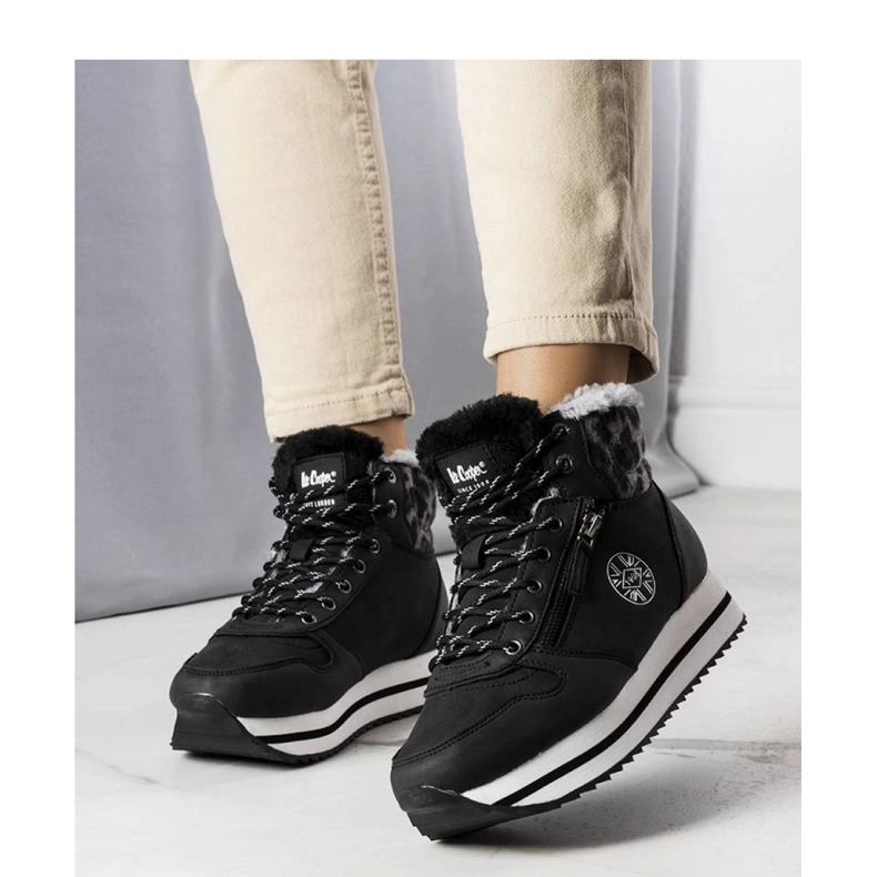 Isolierte Stiefel LCJ-22-31-1448L Lee Cooper schwarz 1