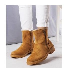 Braune isolierte Stiefel 2