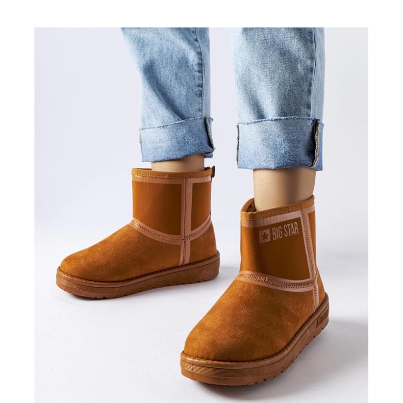Braune Big Star KK274612 Schneestiefel 1