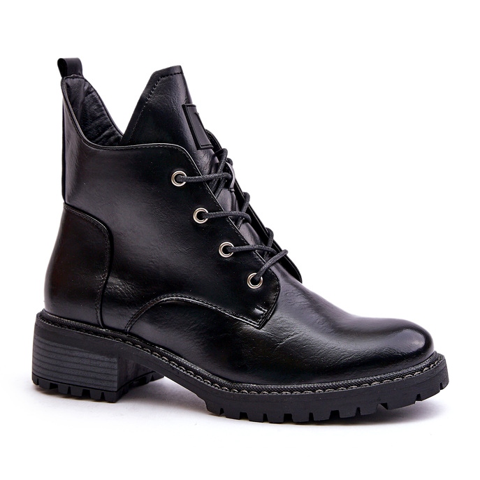 Vinceza Black Isolierte Frauenstiefel schwarz 6