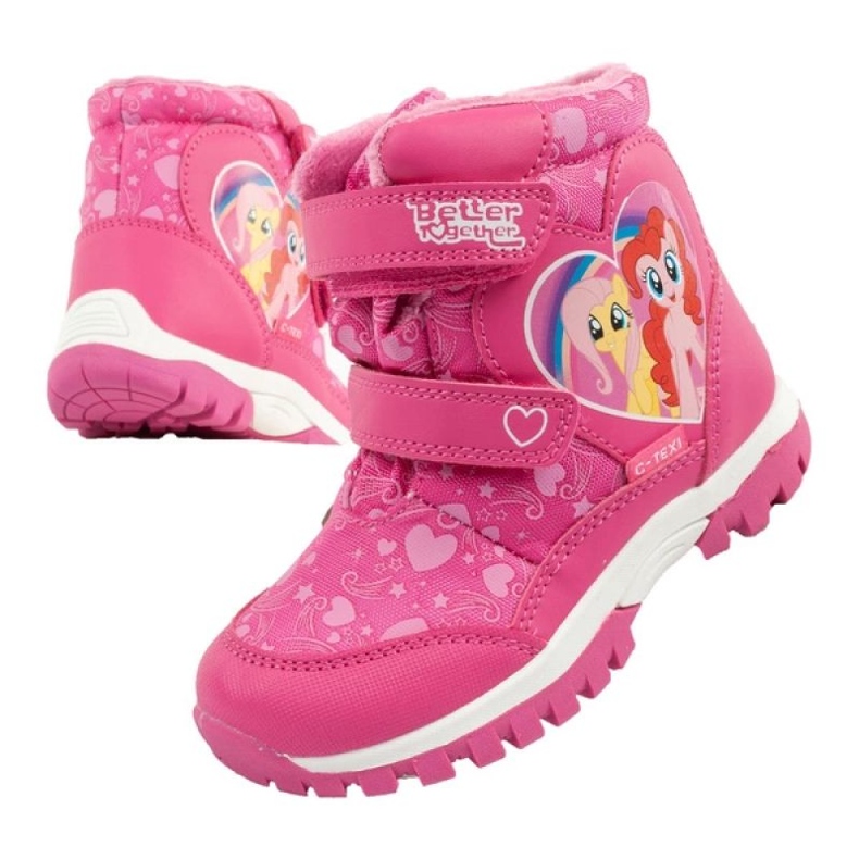 Leomil Meine kleinen Pony-Schneestiefel LP000119 rosa 1
