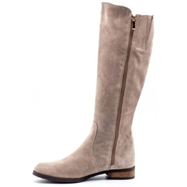 Olivier Modische Stiefel Klara beige 4
