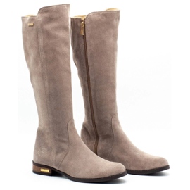 Olivier Modische Stiefel Klara beige 5