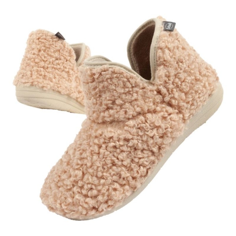 Scholl Maddy Bootie F309091002 Hausschuhe beige 1