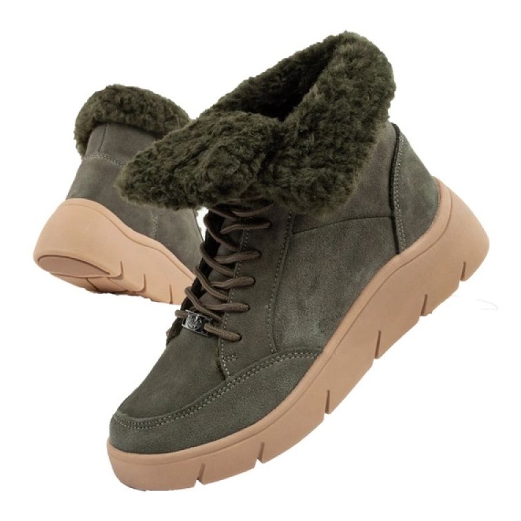 Scholl Stelvio Stiefeletten F302321020 grün 1