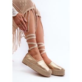 Step in style Espadrilles Modell Tailesse C-285 Gold – Treten Sie mit Stil ein gelb 2