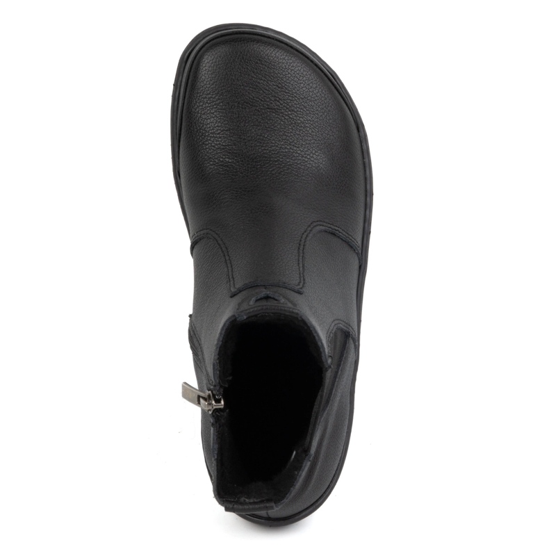 Olivier Barfuß-Chelsea-Stiefel für Damen mit Reißverschluss, isoliert 1263, schwarz 1