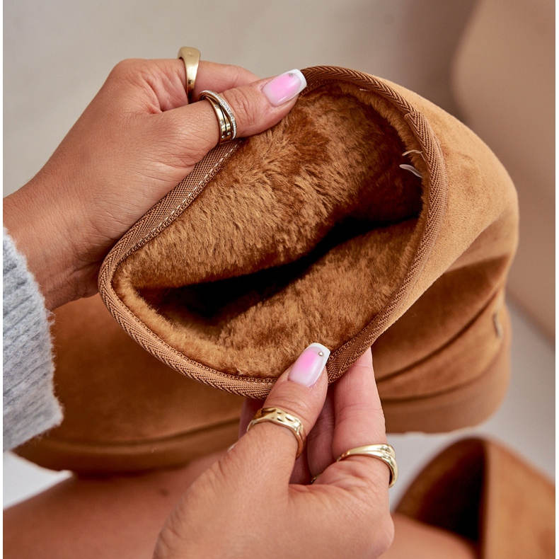 Hohe Plateau-Schneestiefel Big Star OO274893 Kamel braun 1