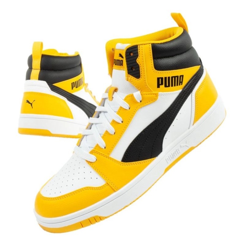 Puma Rebound v6 Schuhe 392326 27 gelb 1