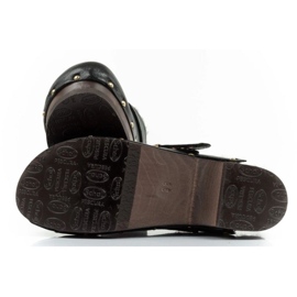 Scholl Iconic F298121004 Holzschuhe schwarz 8
