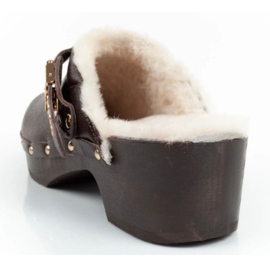 Scholl Iconic F298121011 Holzschuhe braun 4