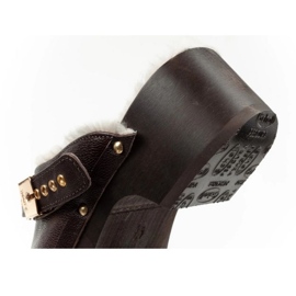 Scholl Iconic F298121011 Holzschuhe braun 6