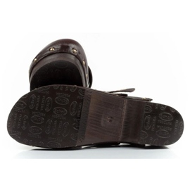Scholl Iconic F298121011 Holzschuhe braun 8